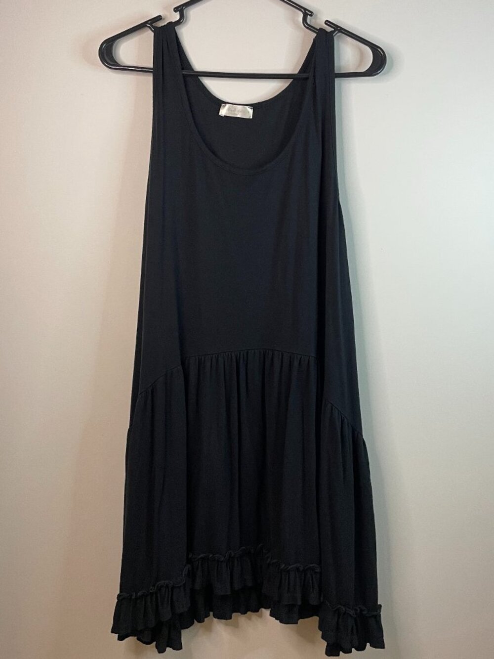 Black Ruffle Dress altar'd state Size Small